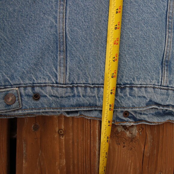 Levi’s Women’s Denim Jacket M – Sherpa Collar – Cozy & Classic – READ - Picture 9 of 14
